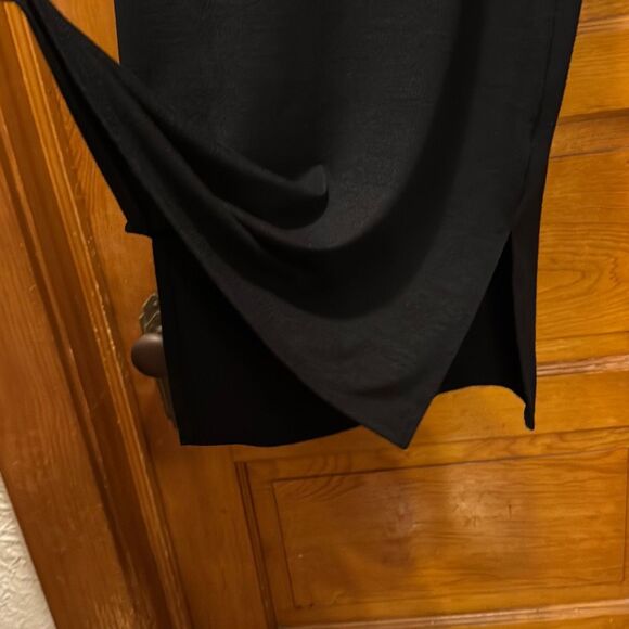 Prologue Black Jersey Knit Sleeveless Midi Dress Women’s Extra Small - Picture 4 of 9